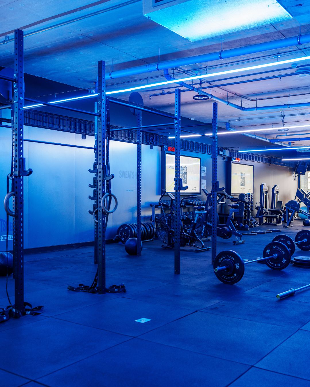 Sweatshed Training — studio floor