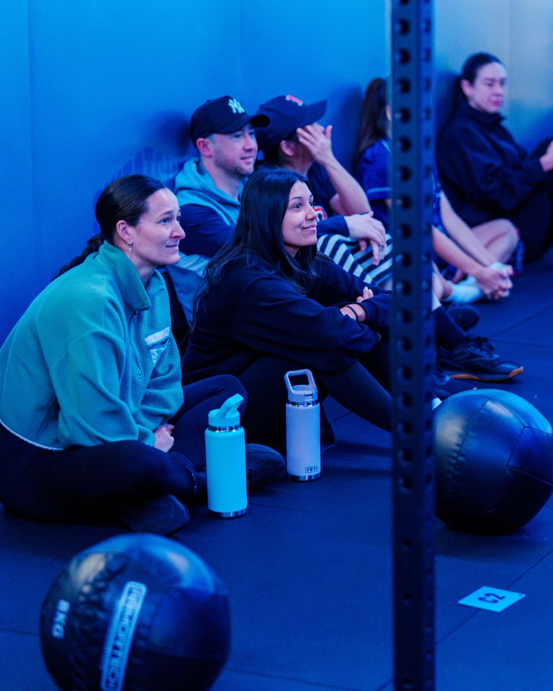 Sweatshed Training — members between sets