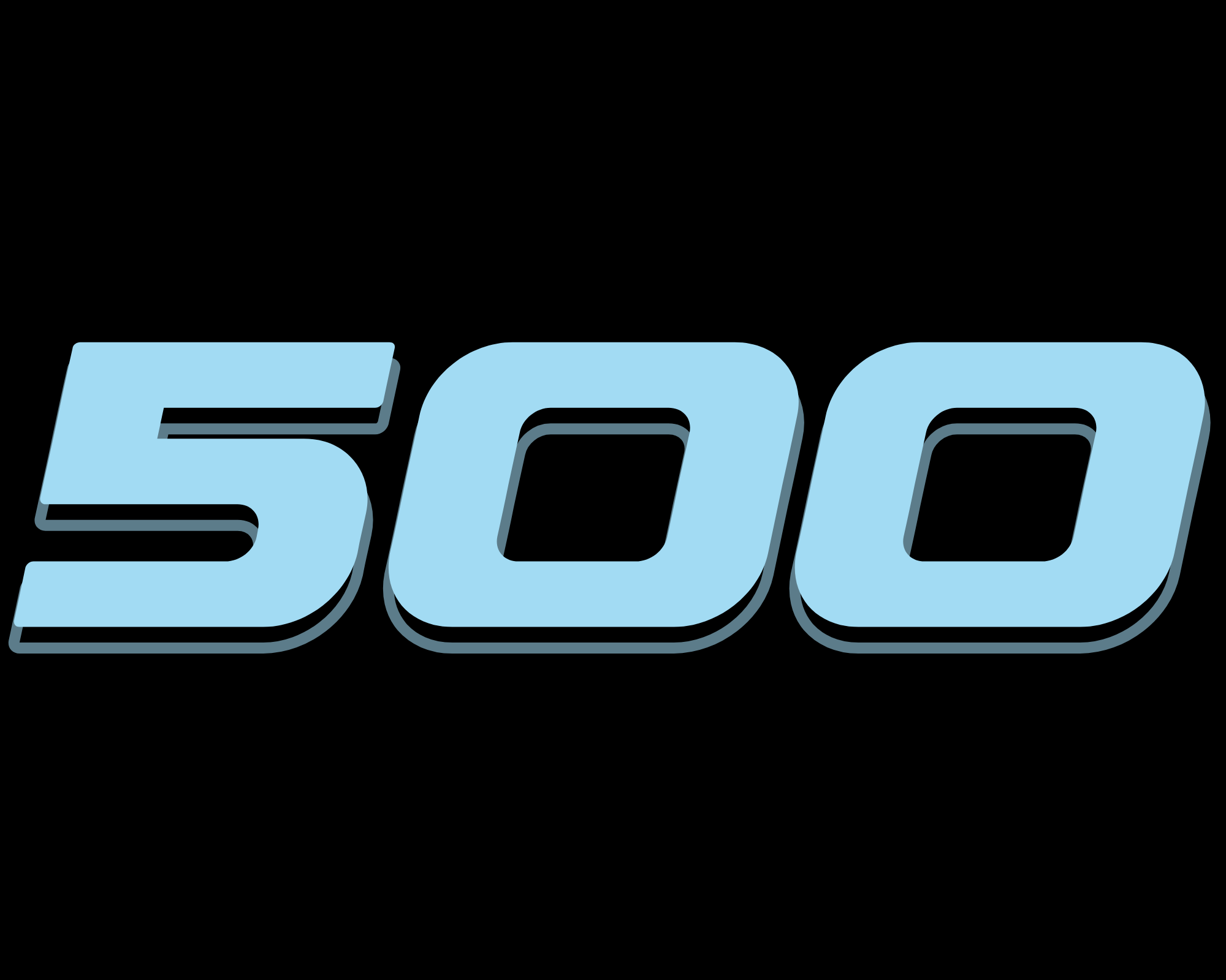 500-class milestone badge